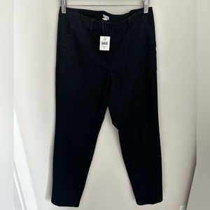 NWT J.Jill navy‎ blue relaxed chino pants size 8